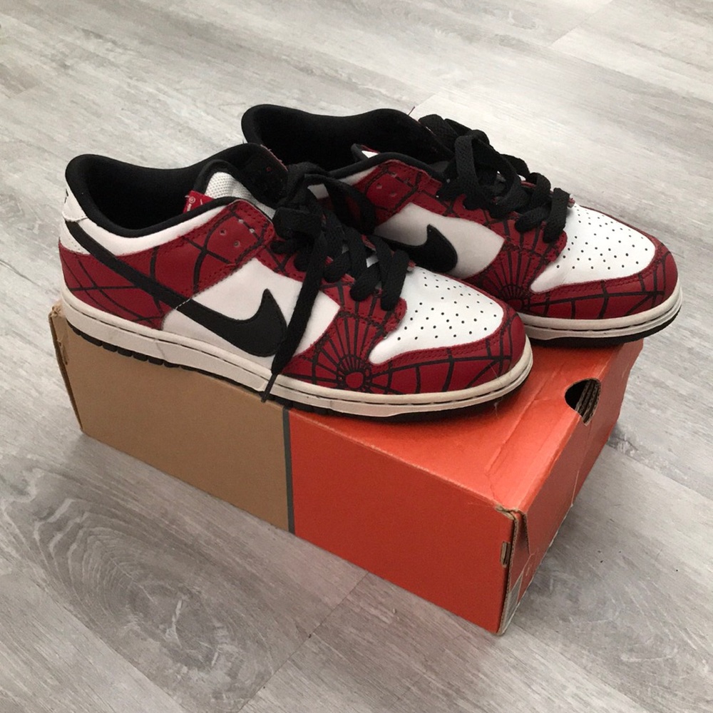 Spider-Man Nike dunks.